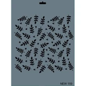 Rich New Seri N-159 Stencil 35x25 cm thumbnail 2