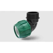 Poelsan Siyah 20X1/2 Erkek Dirsek thumbnail 1