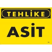 Tehlike Asit Uyarı Levhası 25x35 KOD:762 thumbnail 2