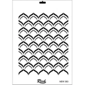 Rich New Seri N-393 Stencil 35x25 cm thumbnail 2