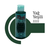 Rich Multi Surface 2222 Yağ Yeşili Akrilik Boya 120 cc thumbnail 1