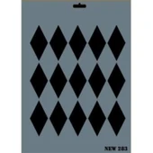 Rich New Seri N-283 Stencil 35x25 cm thumbnail 3