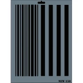 Rich New Seri N-150 Stencil 35x25 cm thumbnail 1