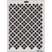Rich New Seri N-163 Stencil 35x25 cm thumbnail 5