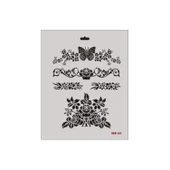Rich New Seri N-107 Stencil 35x25 cm thumbnail 3