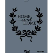 Rich New Seri N-401 Stencil 35x25 cm thumbnail 2