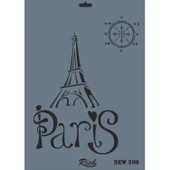 Rich New Seri N-209 Stencil 35x25 cm thumbnail 3