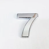 Cemax 7 Rakamı 3,75 cm Krom Yapışkanlı thumbnail 3