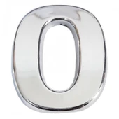 Cemax Krom Yapışkanlı 0 Rakamı 5 cm thumbnail 2