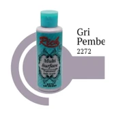 Rich Multi Surface 2272 Gri Pembe Akrilik Boya 130 cc thumbnail 2