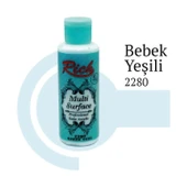 Rich Multi Surface 2280 Bebek Yeşili Akrilik Boya 130 cc thumbnail 1