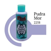 Rich Multi Surface 2258 Pudra Mor Akrilik Boya 130 cc thumbnail 1