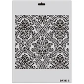 Rich Dantel Seri DN-916 Stencil 35x25 cm thumbnail 3