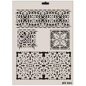 Rich Dantel Seri DN-905 Stencil 35x25 cm thumbnail 1