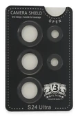 HarmonyAura Samsung Galaxy S24 Ultra Bilvis Titan Kamera Lens - Siyah thumbnail 2