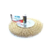 Hawk HA10135 Pimli Sarı Tel Daire Fırça 100x10 mm thumbnail 1