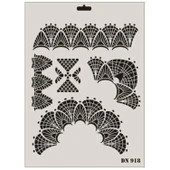 Rich Dantel Seri DN-918 Stencil 35x25 cm thumbnail 3