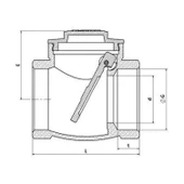 3/4 Çalpara Çekvalf Prinç thumbnail 4