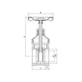 1''lik Şiber Vana Pirinç thumbnail 2