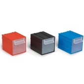 Portbag PÇ014 Çekmece  Mavi-Kırmızı thumbnail 1