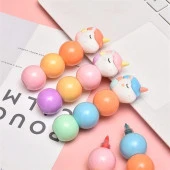 Hdmarketim 3 Adet Unicorn 3 Renk Fosforlu Kalem - 1