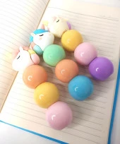 Hdmarketim 3 Adet Unicorn 3 Renk Fosforlu Kalem - 2