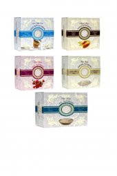 Bitkisel Sabun Güzellik Seti X5 Keçi Sütü-kil-argan-gül-pirinç 150 gr - 1