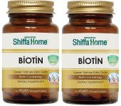 Shiffa Home Biotin B7 Vitamini 750mg 60 Tablet 2 Kutu - 1