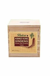Kırmızı Kore Ginseng Tablet 600 Mg 120 Kapsül Balen - 1