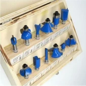 Topshop 03039 8 mm 12 Parça Ahşap Freze Uç Seti thumbnail 7