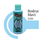 Rich Multi Surface 2184 Bodrum Mavi Akrilik Boya 120 cc thumbnail 2