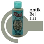 Rich Multi Surface 2112 Antik Bej Akrilik Boya 120 cc thumbnail 3