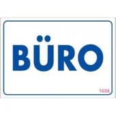 Büro Uyarı Levhası 17,5x25 KOD:1698 thumbnail 2