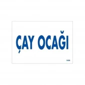 Çay Ocağı Uyarı Levhası 17,5x25 KOD:1658 thumbnail 1