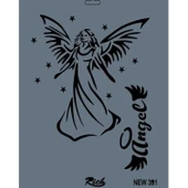 Rich New Seri N-391 Stencil 35x25 cm thumbnail 3