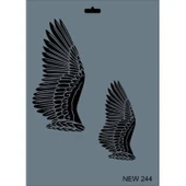 Rich New Seri N-244 Stencil 35x25 cm thumbnail 2