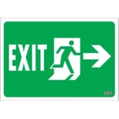 Yangın Çıkış Uyarı Levhası 17,5x25 KOD:951 thumbnail 3