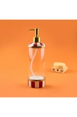 ASPARTAM Maura Rossa Tekli Cam Sabunluk - Renkli / Sarı - 540 ml thumbnail 2