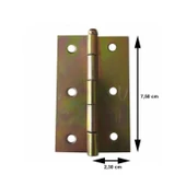 Yaprak Menteşe 3 cm thumbnail 2