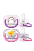 Philips Avent Avent Ultra Air 2'li Emzik 0-6ay Pembe thumbnail 2