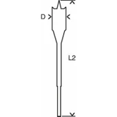 Bosch 26X152 Altıgen Yassı Ahşap Maktap Ucu thumbnail 6