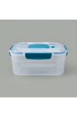MATMEL Diktdörtgen Vakumlu Kilitli Saklama Kabı - Asorti - 3,4 lt thumbnail 1