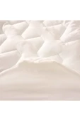 MATMEL Fitted Kapitoneli Tek Kişilik Uyku Pedi - Beyaz - 100x200 Cm thumbnail 3