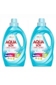 Aquabor DOĞAL MİNERALLİ SIVI ÇAMAŞIR DETERJANI RENKLİLER İÇİN 2 ADET 66 YIKAMA thumbnail 1
