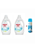 Aquabor DOĞAL MİNERALLİ BEYAZLAR İÇİN SIVI ÇAMAŞIR MAKİNASI DETERJANI SIVI 2*2.15L 66 YIKAMA+ DEZENFEKTAN thumbnail 1