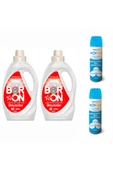 Boron DOĞAL SIVI ÇAMAŞIR DETERJANI BORON BEYAZLAR  İÇİN 26*2 YIKAMA+ BORTAM DEZENFEKTAN 500 ML*2 ADET thumbnail 1