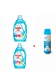 Aquabor DOĞAL MİNERALLİ RENKLİLER İÇİN SIVI ÇAMAŞIR DETERJANI SIVI 2*2.15L 66 YIKAMA+ DEZENFEKTAN thumbnail 1