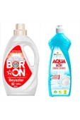 ETİ MADEN DOĞAL MİNERALLİ ÇAMAŞIR DETERJANI RENKLİLER İÇİN 26 YIKAMA+ 1 ADET 650 ML AQUABOR BULAŞIK DETERJANI thumbnail 1