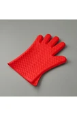MATMEL 5 Parmak Fırın Eldiveni - Kırmızı thumbnail 2