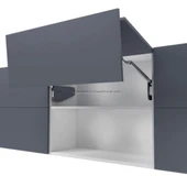 Samet Multi-Mech Lift mekanik Ikili kalkar kapak sistemi katlanır kalkan kapak mekanizması - 1